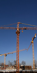 Image showing Industrial construction