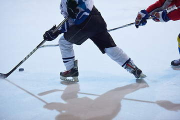 Image showing ice hockey sport players