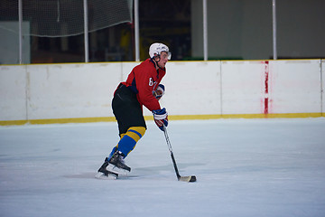 Image showing ice hockey sport players