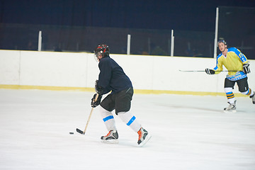 Image showing ice hockey sport players