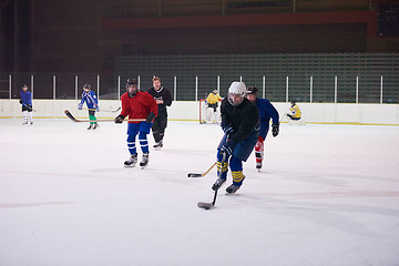 Image showing ice hockey sport players