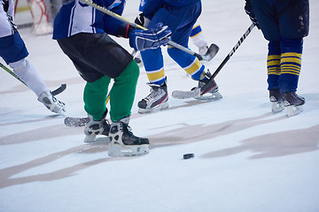 Image showing ice hockey sport players