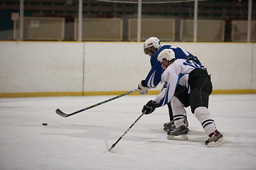 Image showing ice hockey sport players