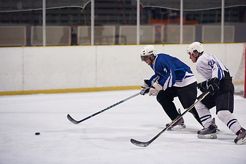 Image showing ice hockey sport players