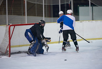 Image showing ice hockey sport players