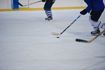 Image showing ice hockey sport players