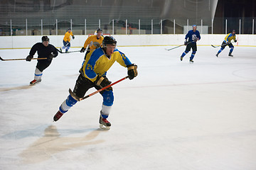 Image showing ice hockey sport players