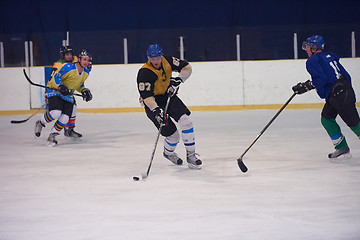 Image showing ice hockey sport players