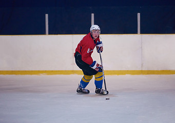 Image showing ice hockey sport players