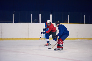 Image showing ice hockey sport players