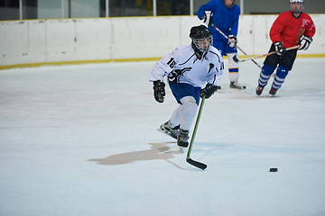 Image showing ice hockey sport players