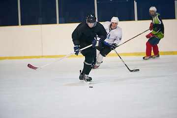 Image showing ice hockey sport players