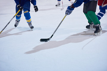 Image showing ice hockey sport players