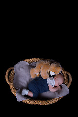 Image showing Newborn sleeping