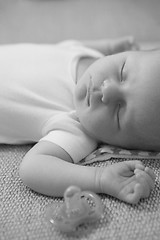 Image showing Newborn sleeping
