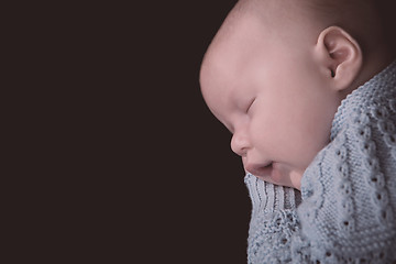 Image showing Newborn sleeping