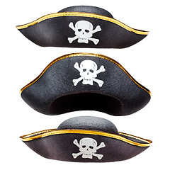 Image showing Pirate hat isolated