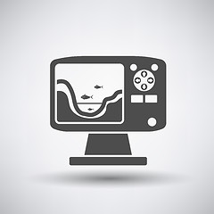 Image showing Echo Sounder Icon 