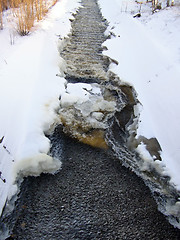 Image showing Long stream