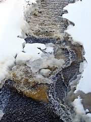 Image showing Winter stream