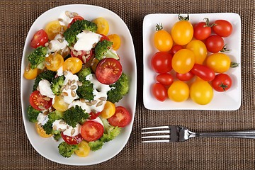 Image showing Colorful salad.