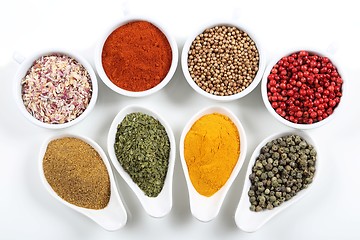 Image showing Colorful spices.