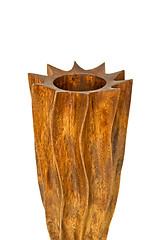 Image showing Wavy vase