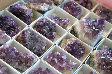 Image showing amethyst background