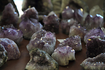 Image showing amethyst background