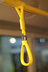 Image showing Detail of bus interior