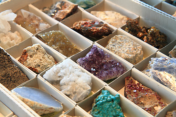 Image showing color minerals background