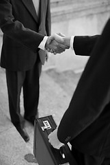 Image showing business handshake