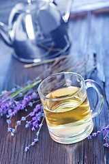 Image showing lavender tea