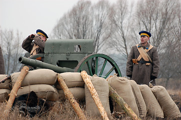 Image showing WW1 artillery