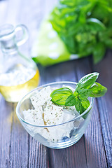 Image showing feta cheese