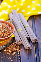 Image showing buckwheat noodles 