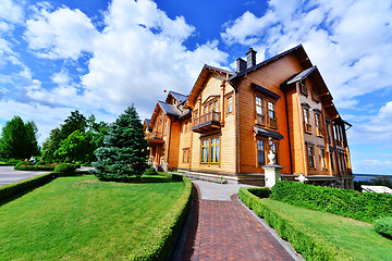 Image showing Mezhigirya residence of ex-president of Ukraine Yanukovich.