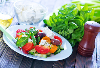 Image showing greek salad