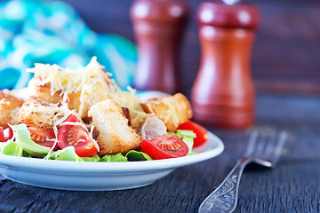 Image showing caesar salad