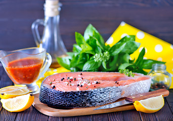 Image showing fresh salmon