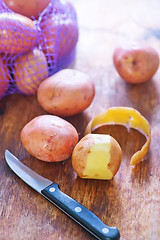 Image showing raw potato