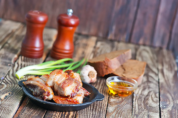 Image showing fried meat