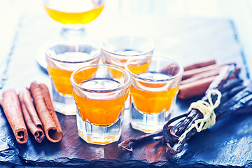 Image showing orange liquor