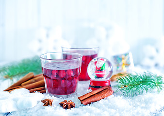 Image showing christmas drink