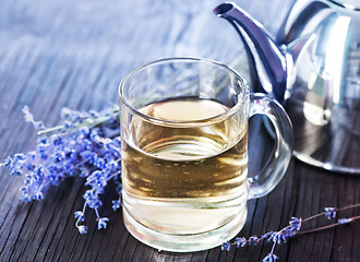 Image showing lavender tea