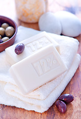 Image showing olive soap