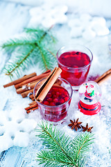 Image showing christmas drink