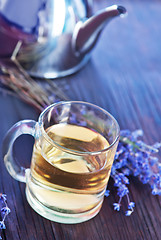 Image showing lavender tea