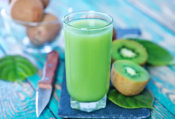 Image showing kiwi juice