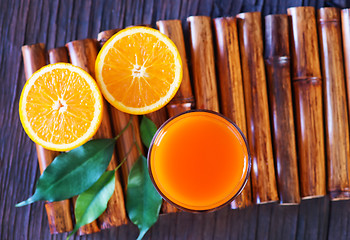 Image showing orange juice